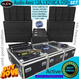 D.A.S. Audio Aero 12A,LX218CA,DSP SET